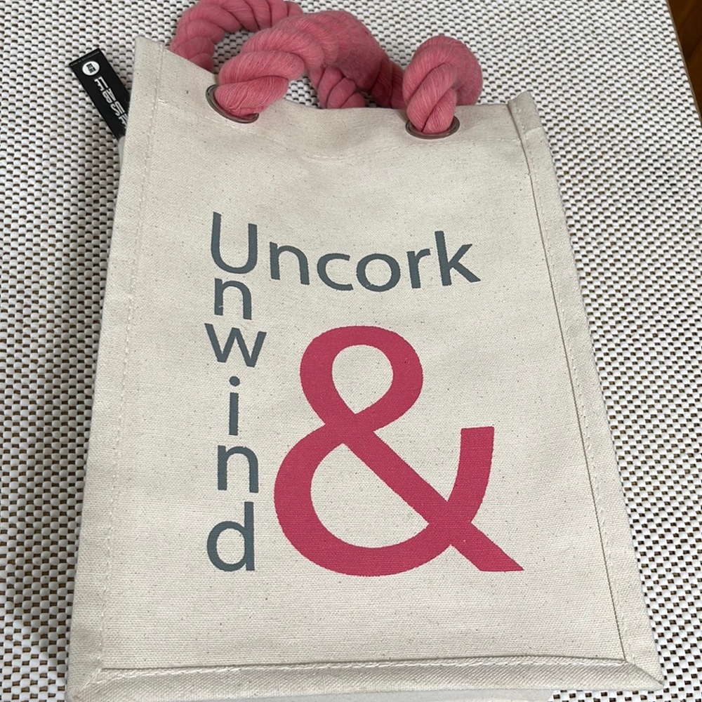 Cream Wine Bag
